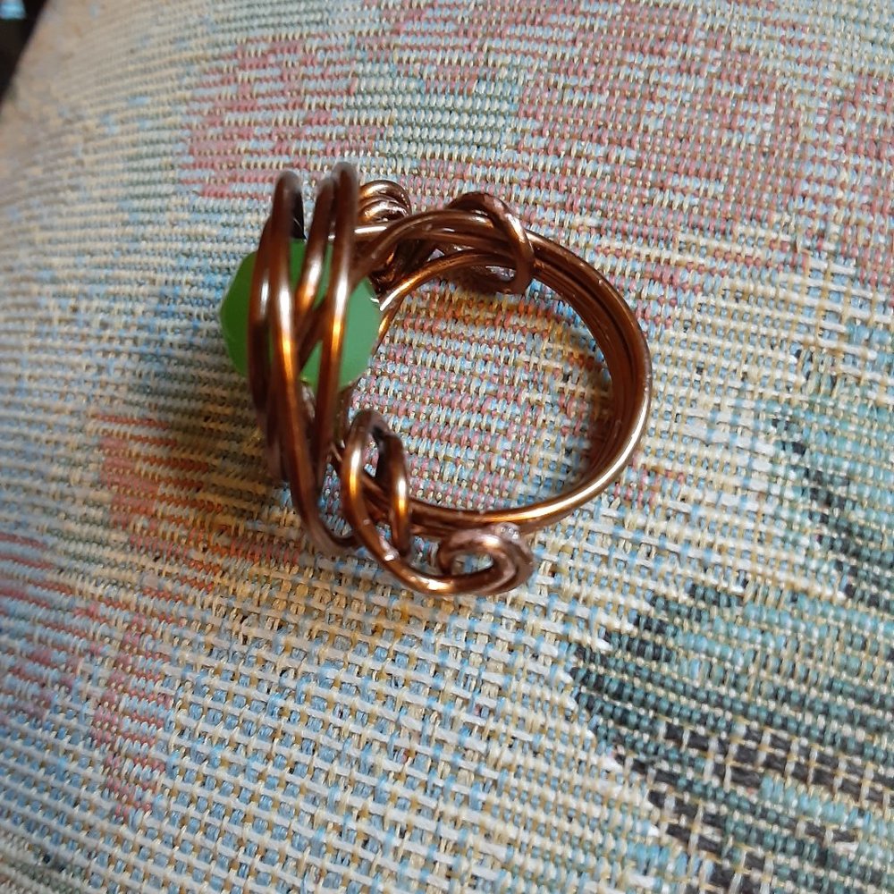 Rustic Wrapped Ring - image 4